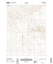 US Topo 7.5-minute map for Marks Butte CO