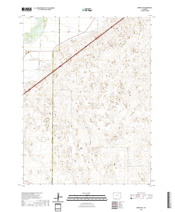 US Topo 7.5-minute map for Merino SW CO