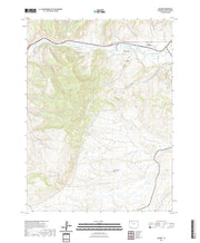 US Topo 7.5-minute map for Milner CO