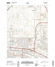 US Topo 7.5-minute map for Montbello CO