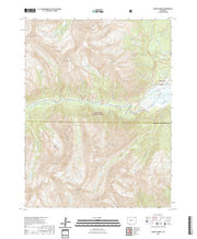 US Topo 7.5-minute map for Mount Elbert CO