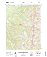 US Topo 7.5-minute map for Mount Richthofen CO