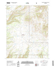 US Topo 7.5-minute map for Narraguinnep Mountain CO