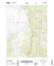 US Topo 7.5-minute map for Nathrop CO