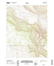 US Topo 7.5-minute map for Naturita NW CO