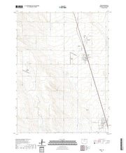 US Topo 7.5-minute map for Nunn CO