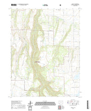 US Topo 7.5-minute map for Oak Hill CO