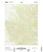 US Topo 7.5-minute map for Ojito Peak CO