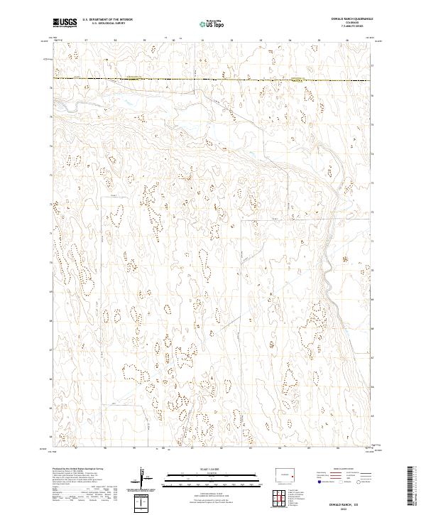US Topo 7.5-minute map for Oswald Ranch CO