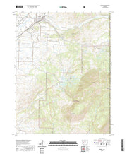 US Topo 7.5-minute map for Paonia CO