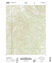 US Topo 7.5-minute map for Pargin Mountain CO
