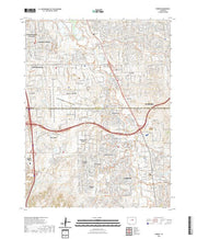 US Topo 7.5-minute map for Parker CO
