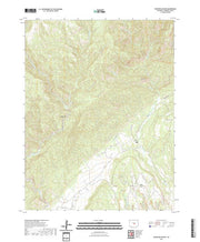 US Topo 7.5-minute map for Phantom Canyon CO