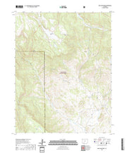 US Topo 7.5-minute map for Pine Cone Knob CO