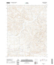 US Topo 7.5-minute map for Pine Ridge CO