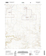 US Topo 7.5-minute map for Pintada Creek CO