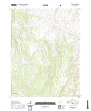 US Topo 7.5-minute map for Poison Draw CO