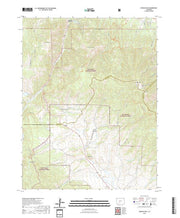 US Topo 7.5-minute map for Poncha Pass CO