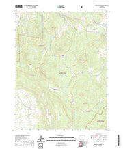 US Topo 7.5-minute map for Porter Mountain CO