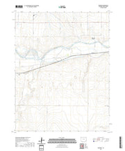 US Topo 7.5-minute map for Prowers CO