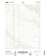 US Topo 7.5-minute map for Punkin Center NW CO