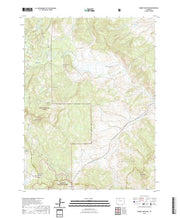 US Topo 7.5-minute map for Rabbit Ears Peak CO