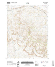 US Topo 7.5-minute map for Rangely NE CO