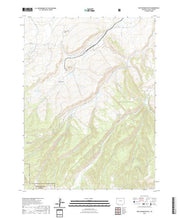 US Topo 7.5-minute map for Rattlesnake Butte CO