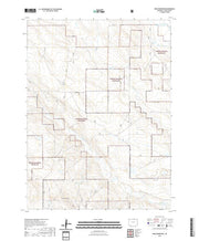 US Topo 7.5-minute map for Reno Reservoir CO