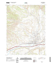 US Topo 7.5-minute map for Rifle CO