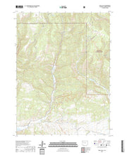 US Topo 7.5-minute map for Rifle Falls CO