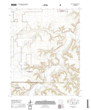 US Topo 7.5-minute map for Riley Canyon CO