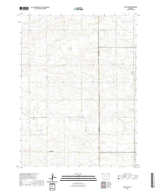 US Topo 7.5-minute map for Rockland CO