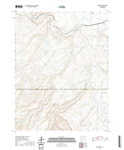 US Topo 7.5-minute map for Roubideau CO