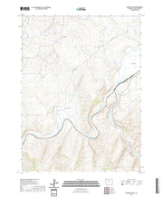 US Topo 7.5-minute map for Round Bottom CO