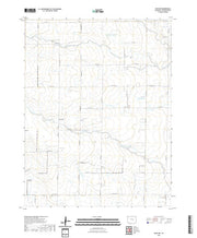 US Topo 7.5-minute map for Rush NW CO