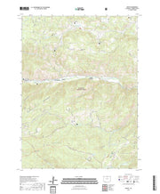 US Topo 7.5-minute map for Rustic CO