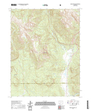 US Topo 7.5-minute map for Saddle Mountain CO