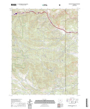 US Topo 7.5-minute map for Saddleback Mountain CO
