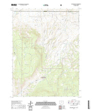US Topo 7.5-minute map for Sand Creek Pass COWY