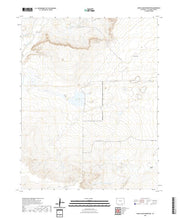 US Topo 7.5-minute map for Seven Lakes Reservoir CO