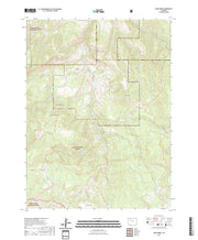 US Topo 7.5-minute map for Slide Creek CO