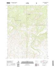 US Topo 7.5-minute map for Slide Mountain CO