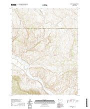 US Topo 7.5-minute map for Smizer Gulch CO