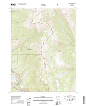 US Topo 7.5-minute map for South Peak CO