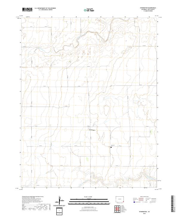 US Topo 7.5-minute map for Stonington CO
