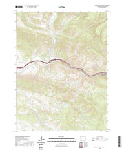 US Topo 7.5-minute map for Storm King Mountain CO