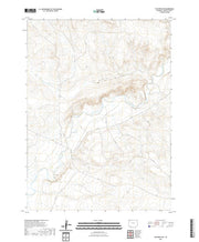 US Topo 7.5-minute map for The Nipple NE CO