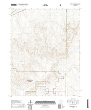 US Topo 7.5-minute map for Thompson Arroyo CO