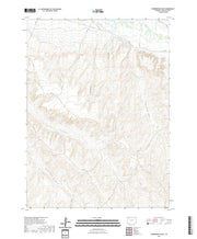 US Topo 7.5-minute map for Thornburgh Gulch CO